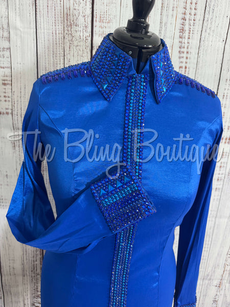 Royal Blue Day Shirt Set (M)
