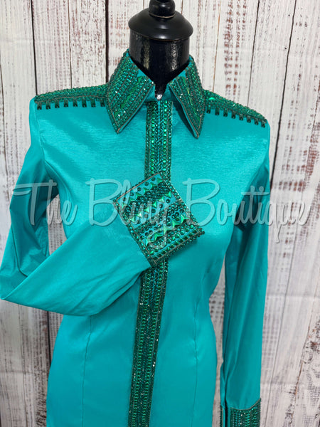 Teal Day Shirt Set (M)