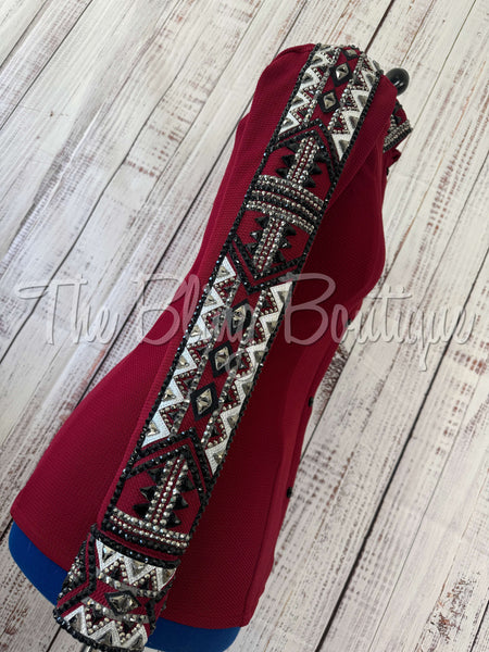 Burgundy, Gunmetal & Black Day Shirt Set (M)