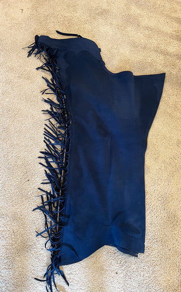 4 Piece Navy Blue Unbridled Bolero Vest Set (S)