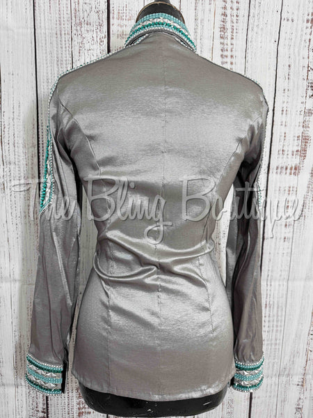 Grey, Teal & Mint Day Shirt Set (S)