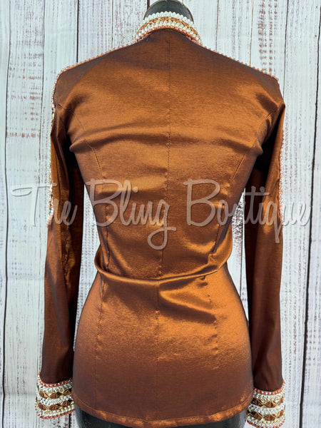 Rust & Tan Day Shirt Set (S)