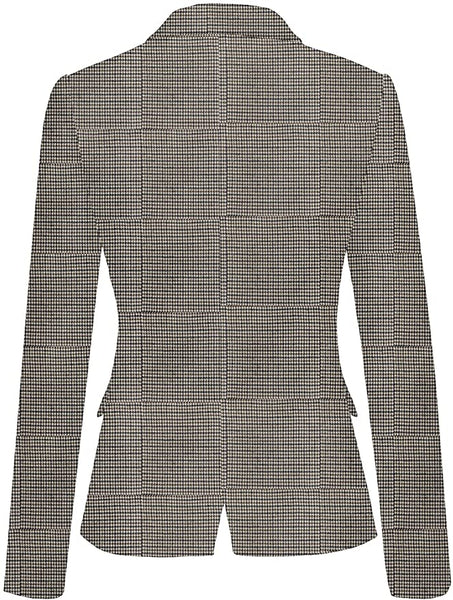 Black Houndstooth Blazer