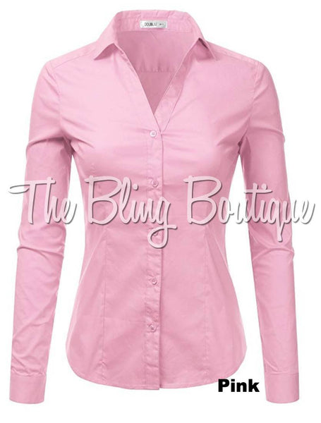 (Multiple Colors Available) Button Down Shirt