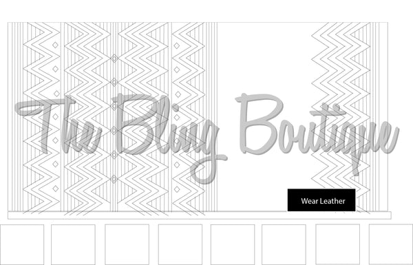 Custom Bling Boutique Show Pad - Design #2024.2