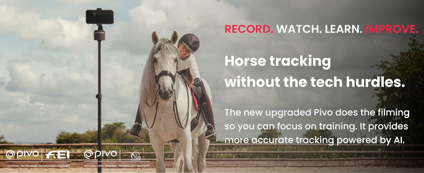 Pivo Pod Red Equestrian Ai Recording Device - NEW IN BOX