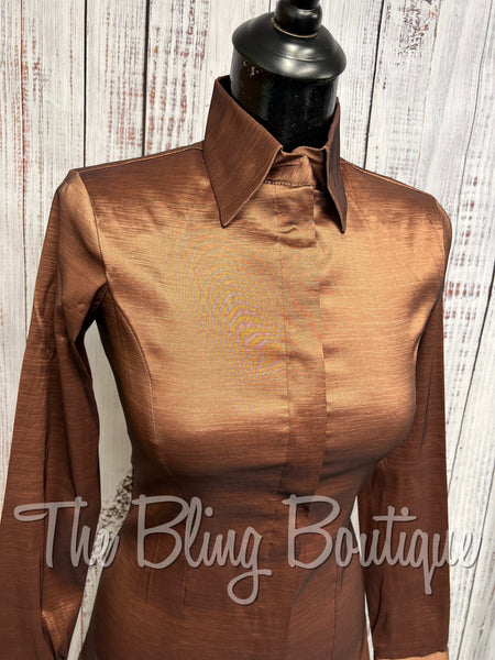 Plain Taffeta Day Shirt - CLEARANCE - (Choose Your Size & Color)