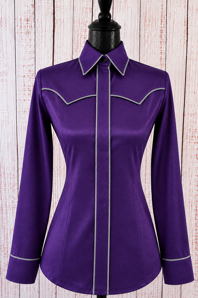 RHC SALE SHIRT - Purple & Grey (large)