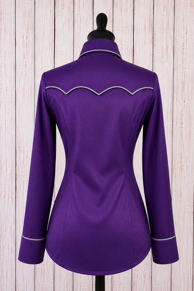 RHC SALE SHIRT - Purple & Grey (large)
