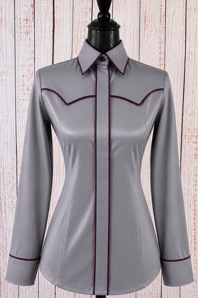 RHC SALE SHIRT - Grey & Purple (small)
