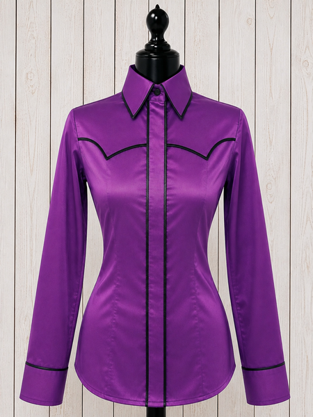 RHC SALE SHIRT - Grape & Black (small)
