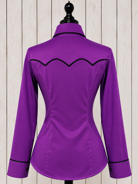 RHC SALE SHIRT - Grape & Black (small)