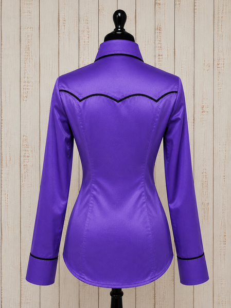 RHC SALE SHIRT - Lavender & Black (XL)
