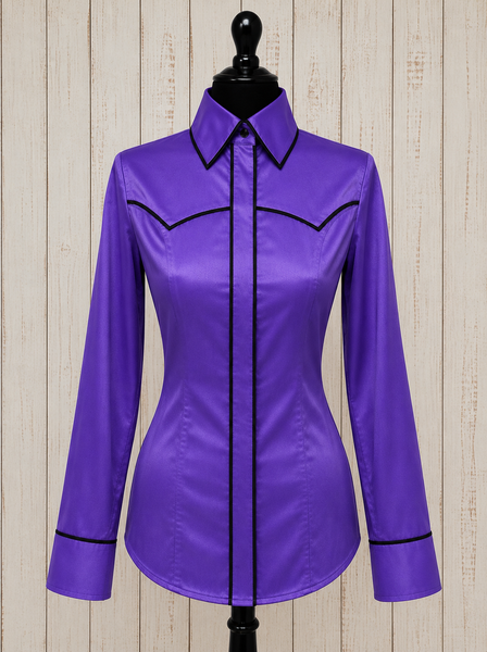 RHC SALE SHIRT - Lavender & Black (XL)