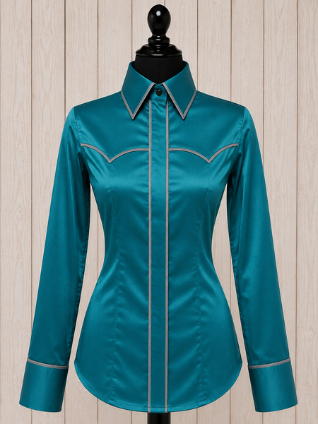 RHC SALE SHIRT - Teal & Grey (Medium)