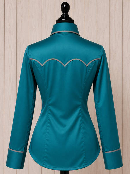 RHC SALE SHIRT - Teal & Grey (Medium)