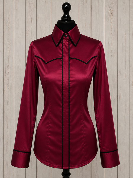 RHC SALE SHIRT - Raspberry & Black (medium)