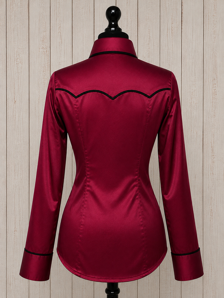 RHC SALE SHIRT - Raspberry & Black (medium)