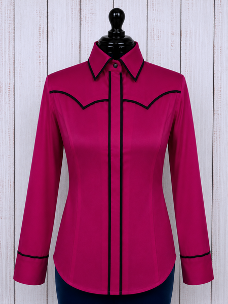 RHC SALE SHIRT - Fuchsia & Black (Small)
