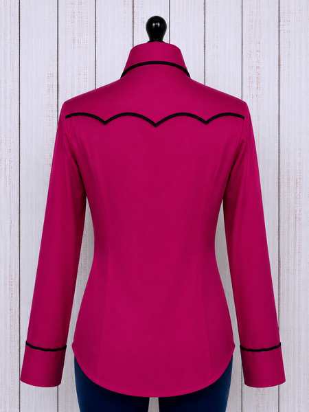 RHC SALE SHIRT - Fuchsia & Black (Small)