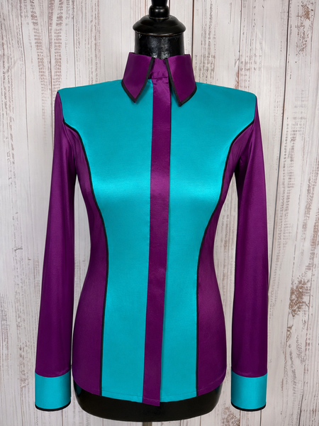 Teal & Berry Two Toned Day Shirt Set (XS/S)