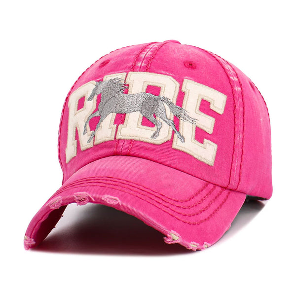 "Ride" Hat - Pink