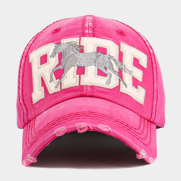 "Ride" Hat - Pink