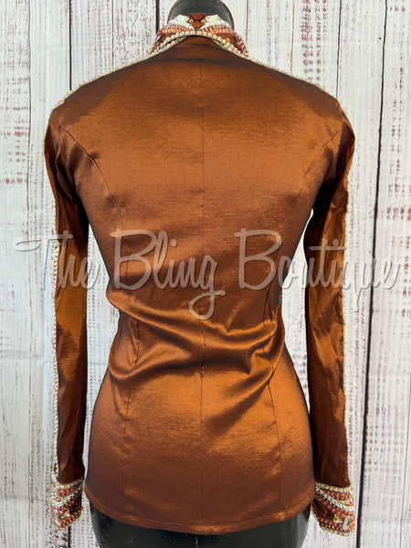 Rust & Tan Day Shirt Set (S)