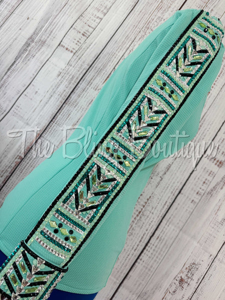 Mint & Teal Day Shirt Set (L)