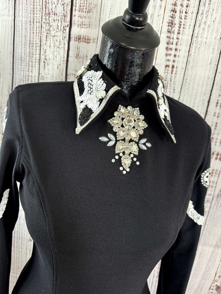 Black & White Horsemanship & Bolero Set (S)