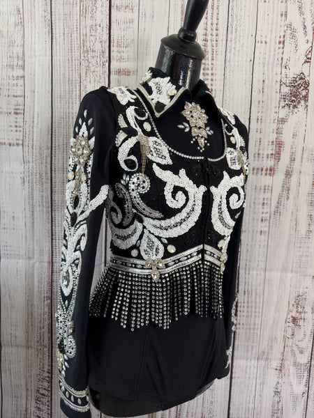 Black & White Horsemanship & Bolero Set (S)