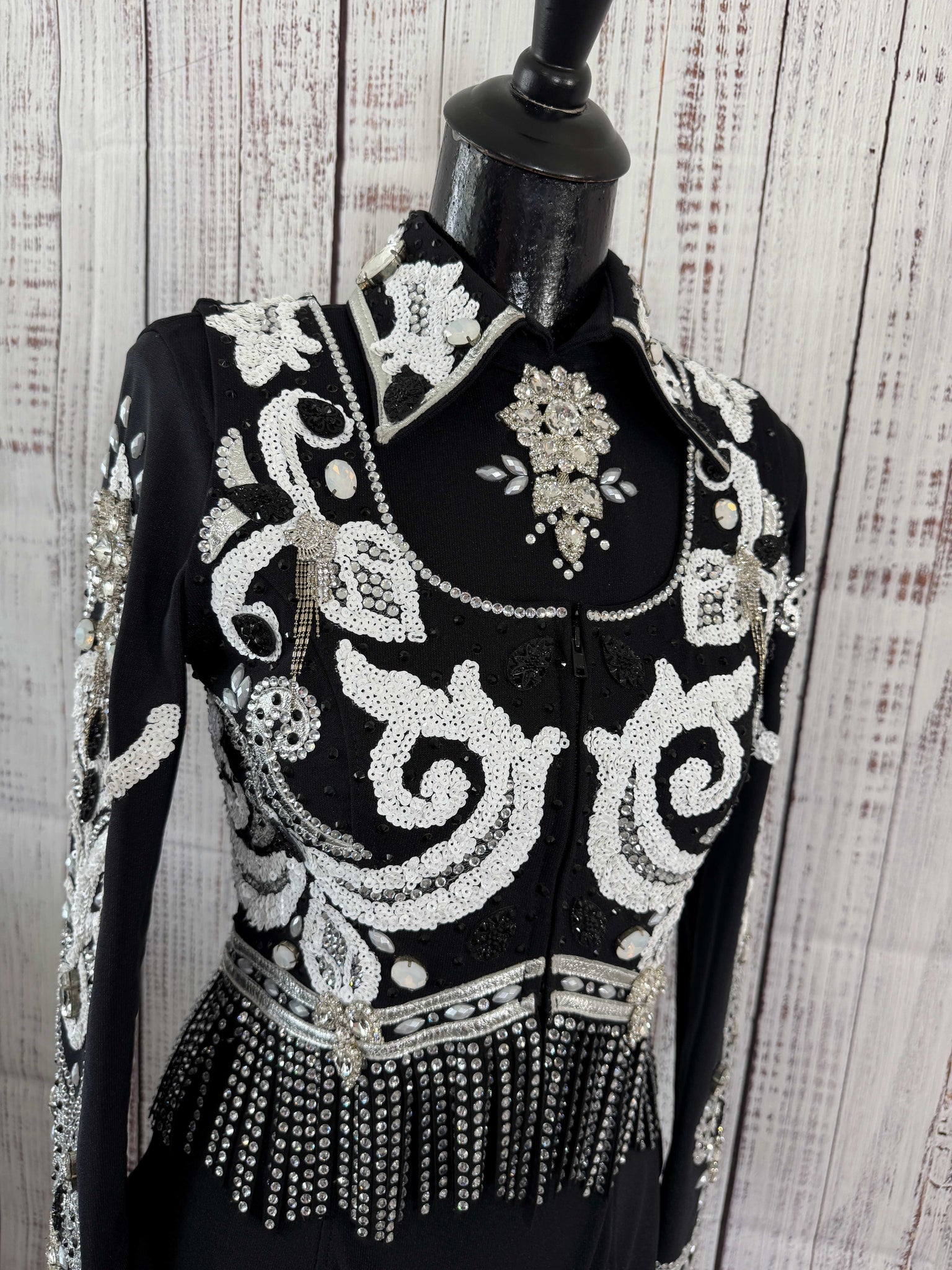 Black & White Horsemanship & Bolero Set (S)