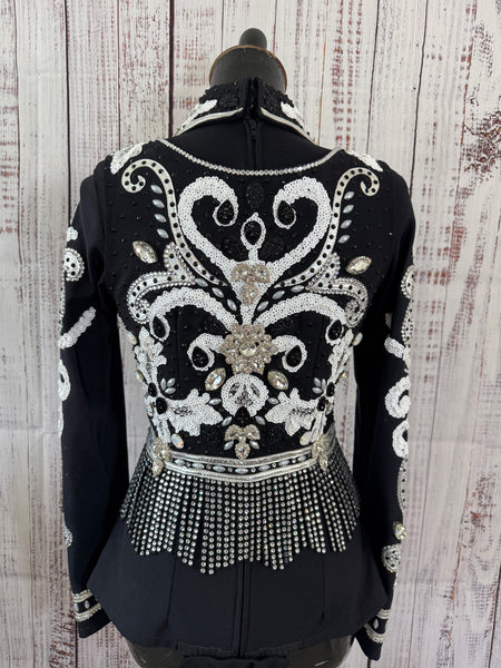 Black & White Horsemanship & Bolero Set (S)