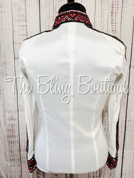 White, Red & Black Day Shirt Set (XL)