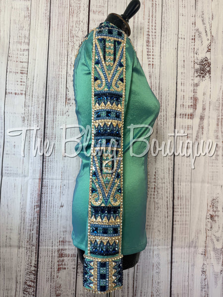 RE-ORDER Light Green, Periwinkle, Blue & Tan Day Shirt Set (Choose Your Size)