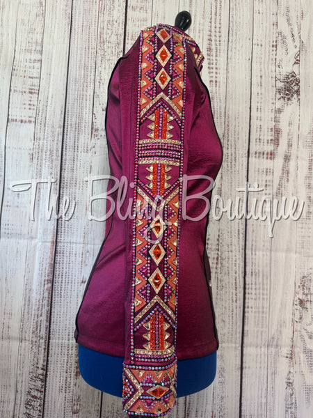 Raspberry, Fuchsia, Coral & Peach Day Shirt Set (Large)
