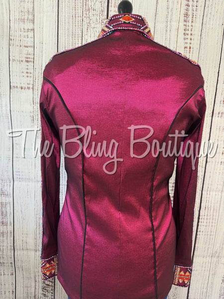 Raspberry, Fuchsia, Coral & Peach Day Shirt Set (Large)