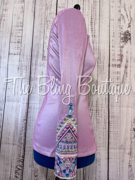 RE-ORDER Lilac, Berry & Periwinkle Day Shirt Set (Choose Your Size)