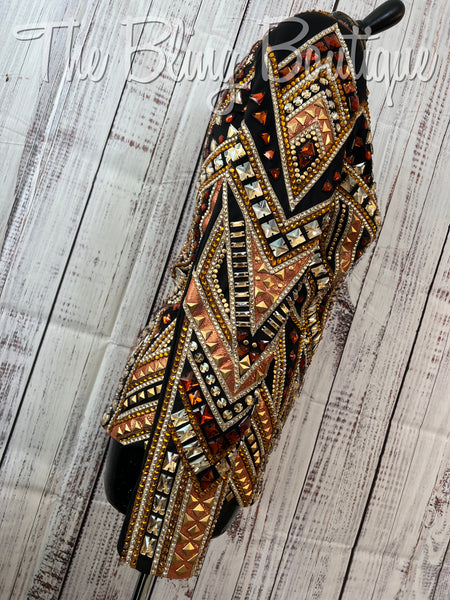 RE-ORDER Black, Copper & Tan Showmanship Jacket (Choose Your Size)