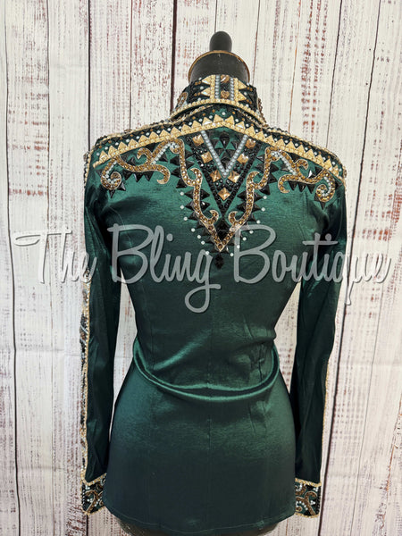 RE-ORDER Forest Green, Tan, Bronze & Charcoal Day Shirt Set (Choose Your Size)