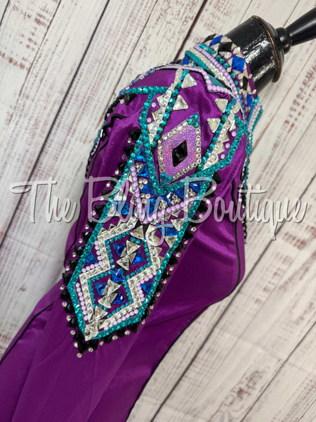 Grape, Turquoise & Teal Day Shirt Set (XS/S)