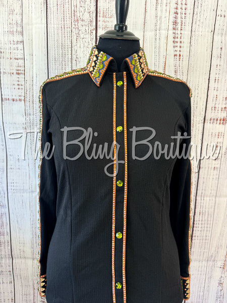 Black, Blue, Copper, Olive & Tan Day Shirt Set (3XL)