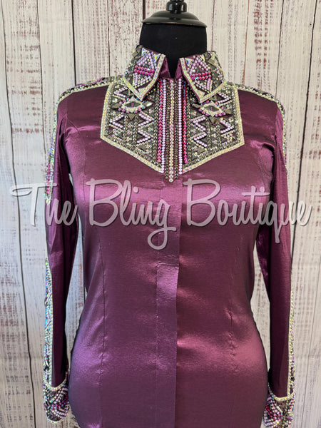 Plum, Berry, Lilac & AB Day Shirt Set (XL)