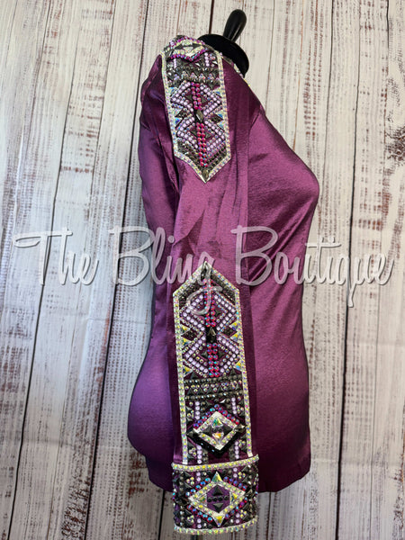 Plum, Berry, Lilac & AB Day Shirt Set (XL)