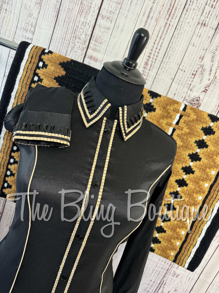 Black & Tan Simple Day Shirt Set (X-Large)