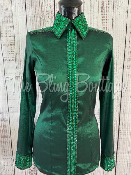 Hunter & Emerald Green Day Shirt Set (S)