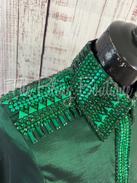 Hunter & Emerald Green Day Shirt Set (S)