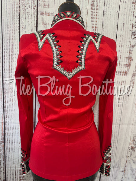 Red, Grey, Black & White Day Shirt Set (Small)