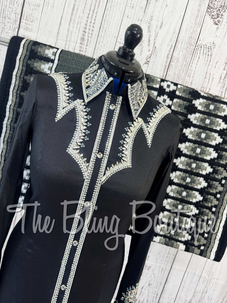 Black, Grey & White Day Shirt Set (Medium)