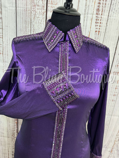 Shades Of Purple Day Shirt Set (XL)